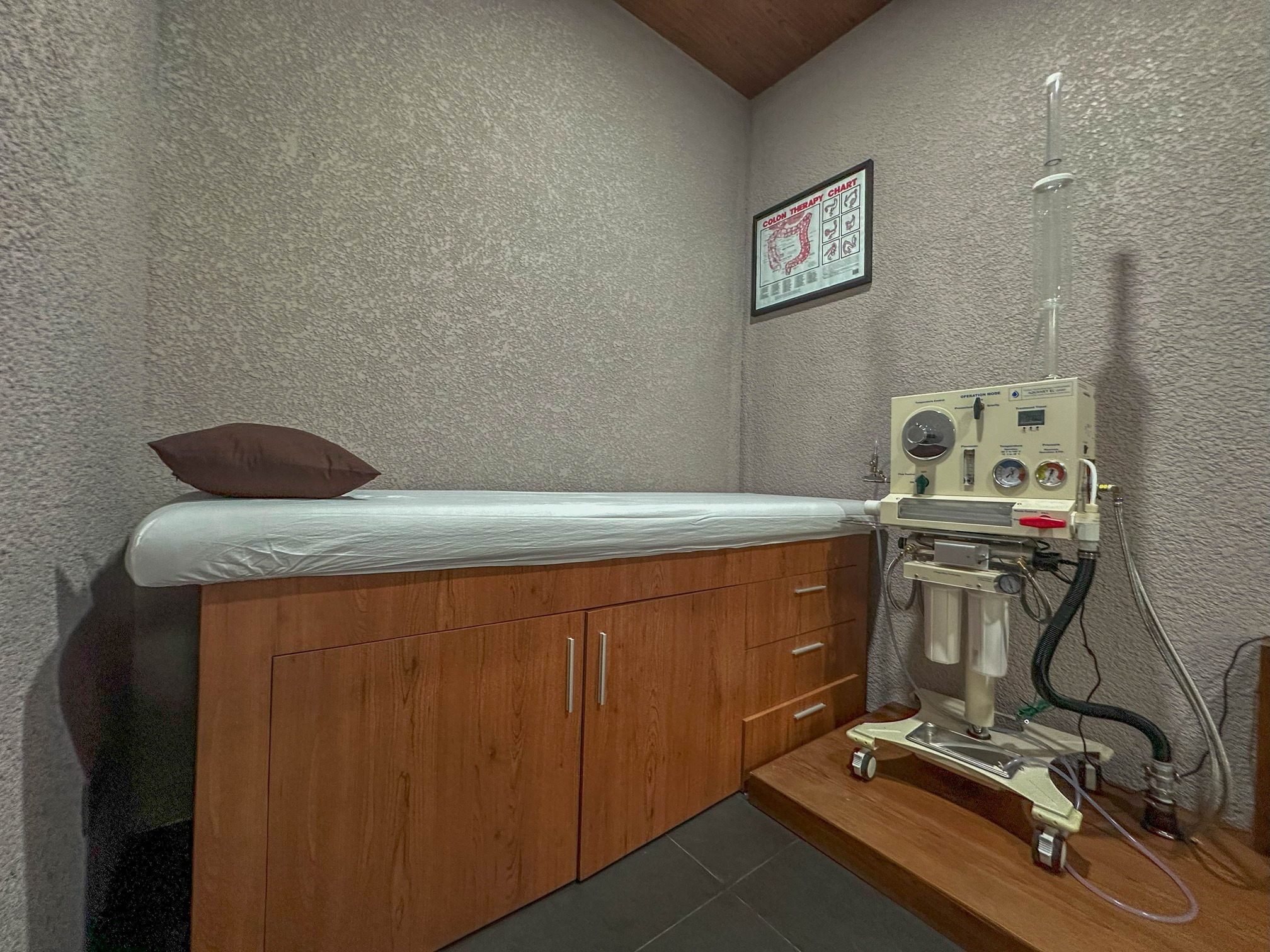 Colonic hydrotherapy at Eden Longevity Center Ubud Bali